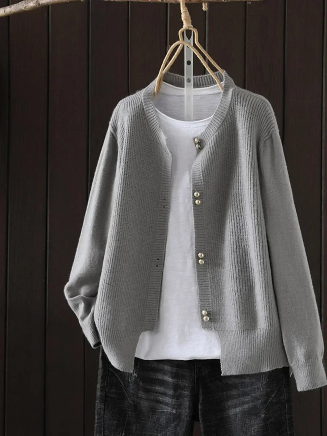 Briarlynn | Women's Button Front Long Sleeve Cardigan - Image 1