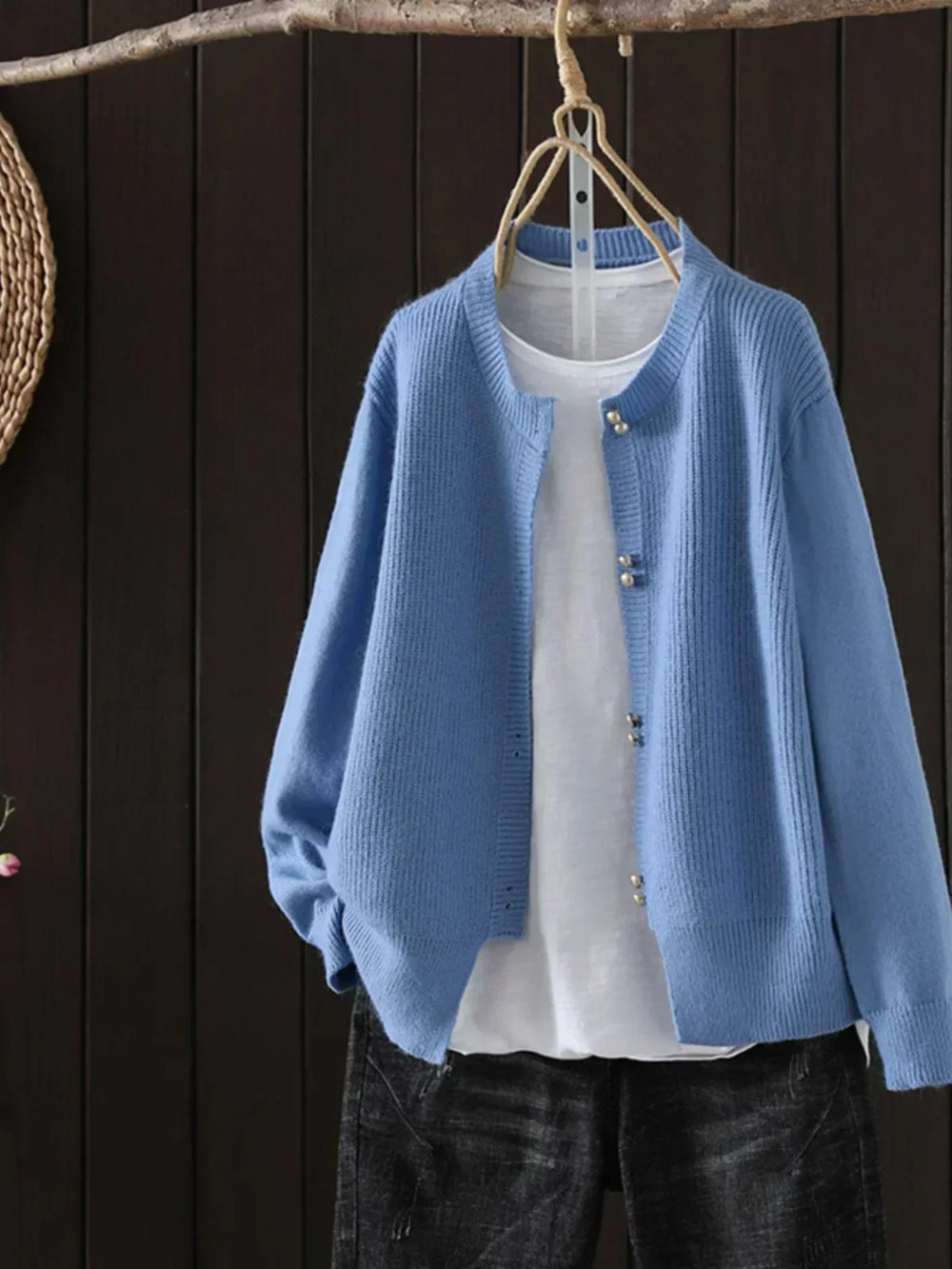 Briarlynn | Women's Button Front Long Sleeve Cardigan - Image 2