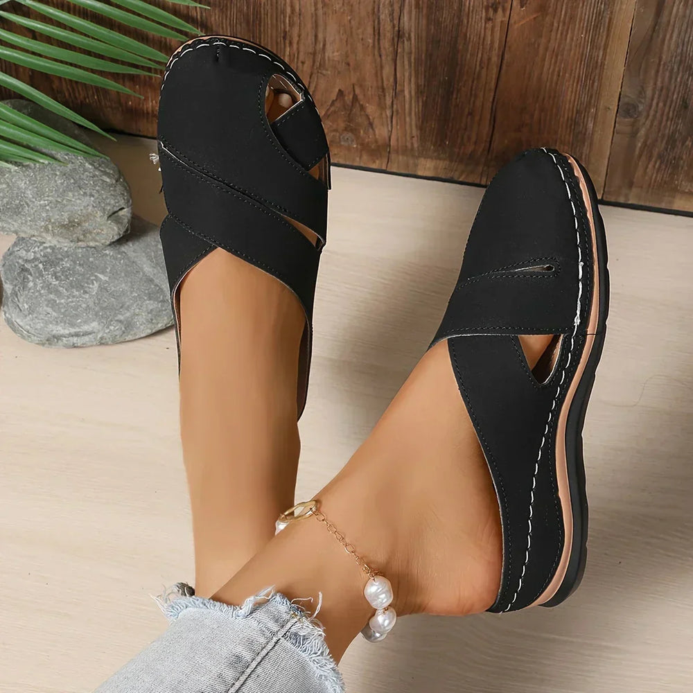 Bronwyn | Women's Platform Cut-Out Sandals - Image 2