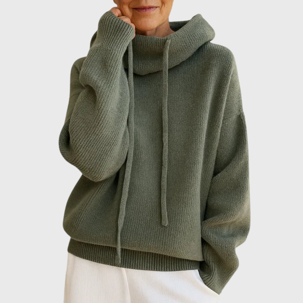 Calantha | Women's Oversized Pullover Hoodie - Image 1