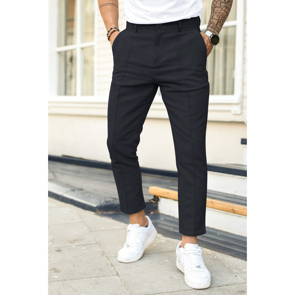 Calloway | Men's Slim Fit Chino Pants - Grey - Image 2