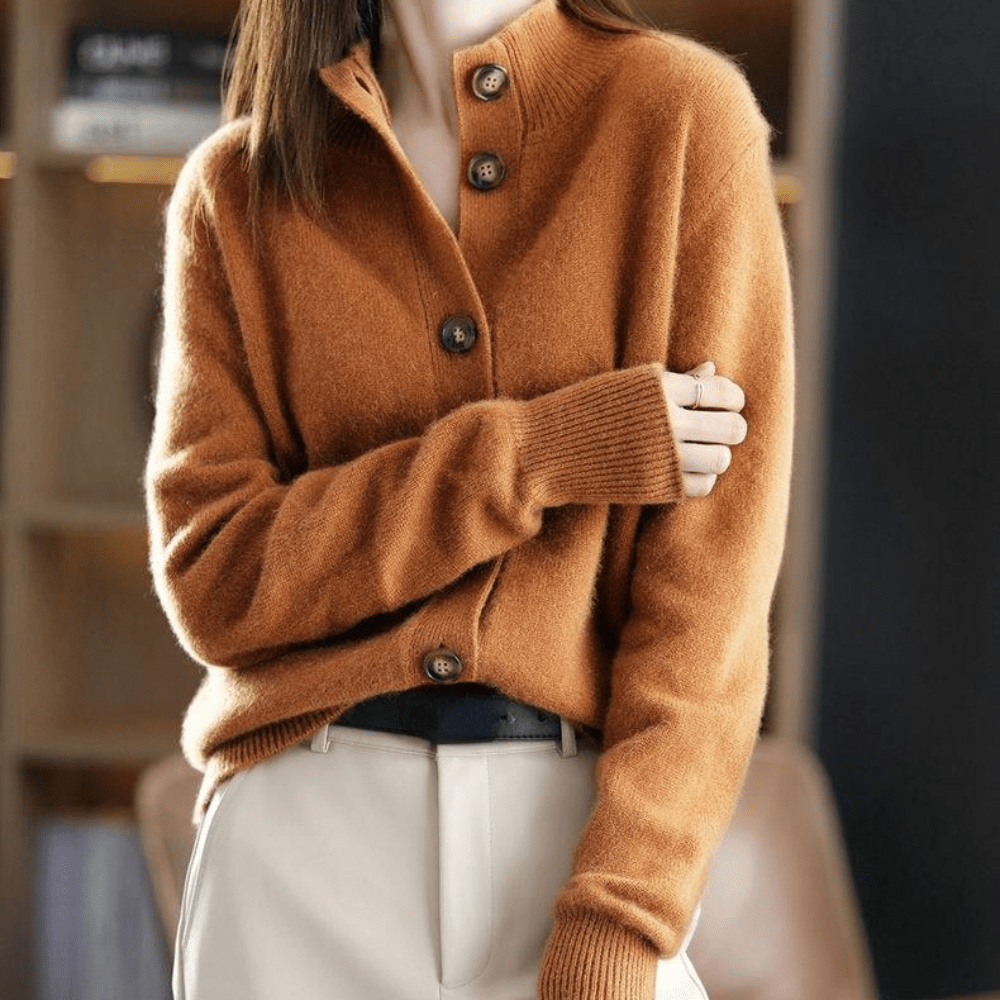 Casilda | Women's Button Down Long Sleeve Cardigan - Image 1