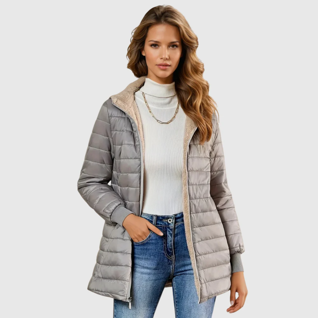 Celestria | Women's Hooded Puffer Coat - Image 1
