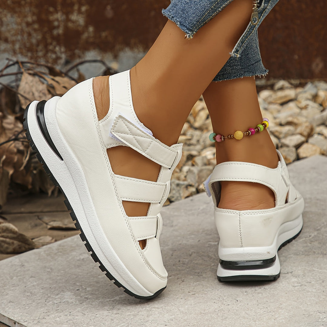 Celia | Women's Adjustable Platform Sandals - Image 1