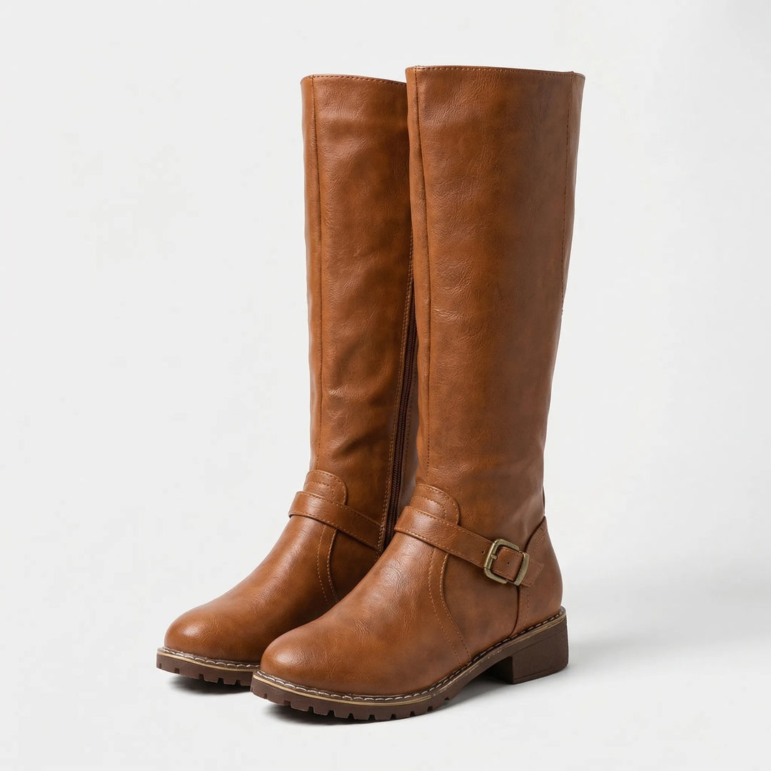 Colveen | Women's Knee-High Riding Boots - Image 1