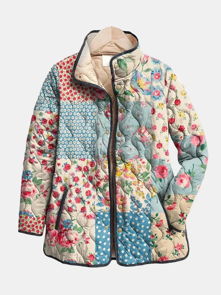 Cordova

Wait, | Women's Floral Print Quilted Jacket - Image 1