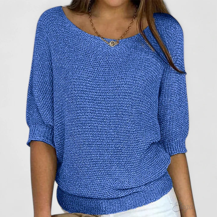 Cordwynn | Women's Off Shoulder Knit Sweater - Image 1