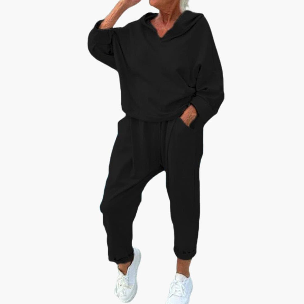 Delvara | Women's Hooded Tracksuit Lounge Set - Image 2