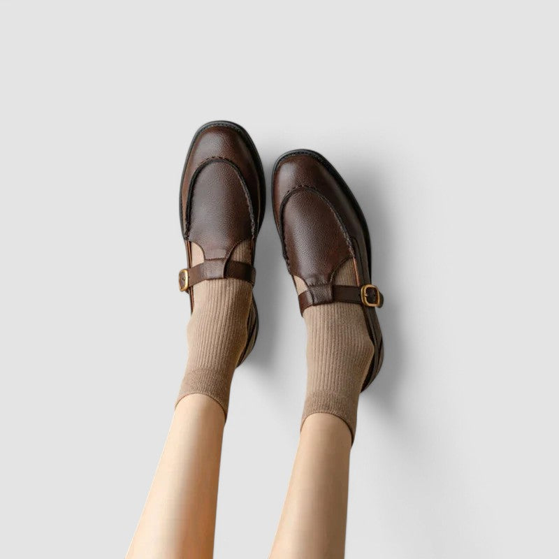 Dorothea | Women's Square Toe Mary Jane Shoes - Image 2