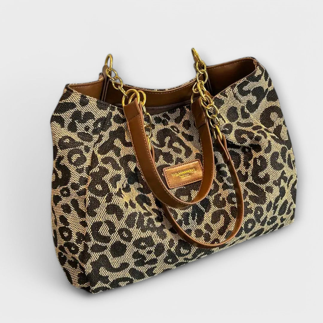 Evanthe | Women's Leopard Print Shoulder Bag - Image 1