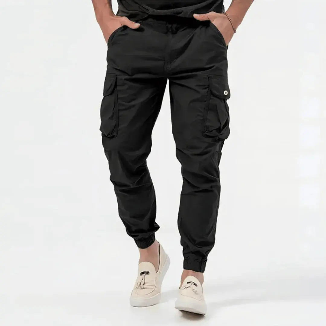 Fenix | Men's Cargo Jogger Tapered Pants - Black - Image 1