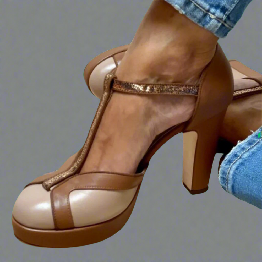 Florencia | Women's Platform Block Heel Sandals - Image 2