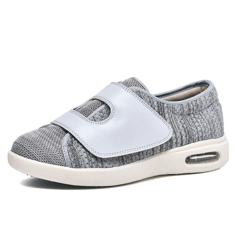 Freya | Women's Extra Wide Orthopedic Walking Shoes - Grey - Image 2