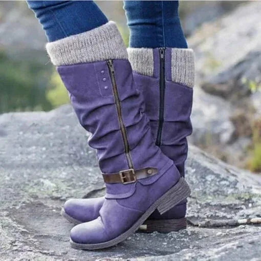 Imogen | Women's Side Zipper Ankle Boots - Image 2