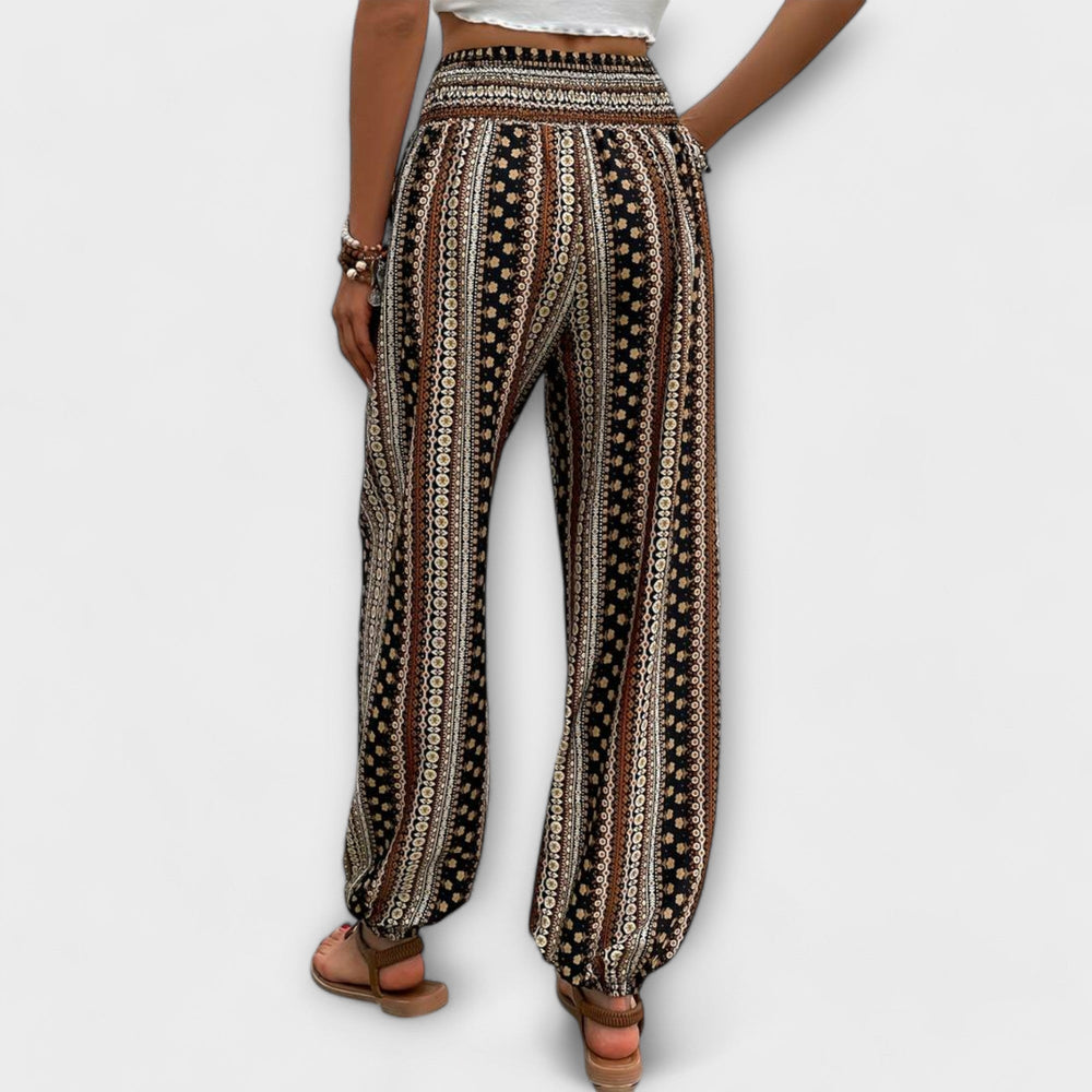 Ioana | Women's Boho Printed Harem Pants - Image 2