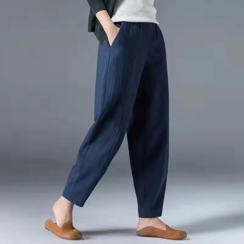 Jocelyn | Women's Wide Leg Relaxed Fit Pants - Image 1