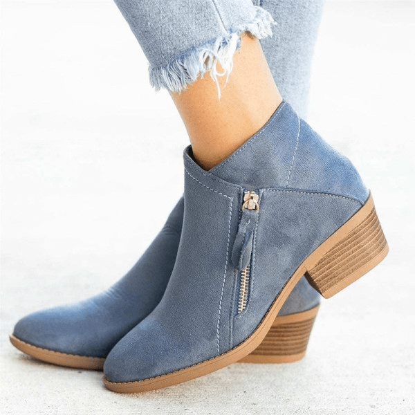 Lennox | Women's Side Zip Ankle Boots - Image 1