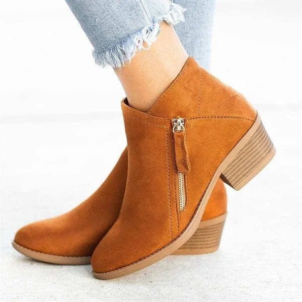 Lennox | Women's Side Zip Ankle Boots - Image 2