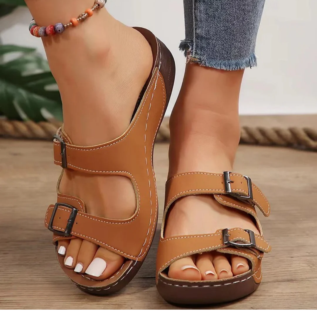 Lorelei | Women's Adjustable Strap Comfort Sandals - Image 1