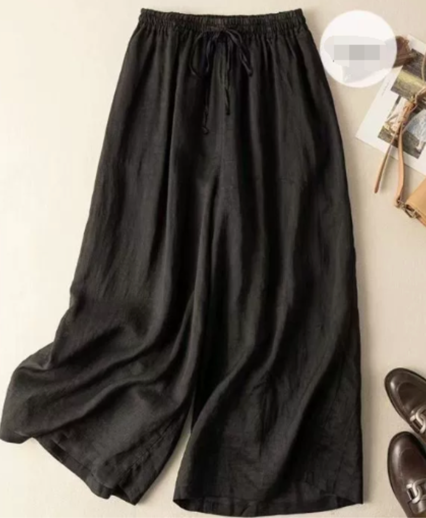 Lucienne | Women's Wide Leg Pull On Pants - Image 1