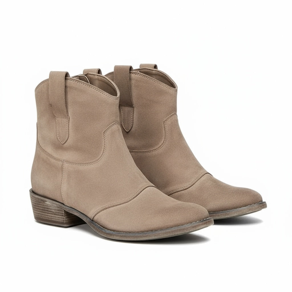 Minerva | Women's Western Ankle Boots - Image 1