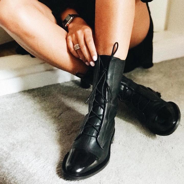 Myrna | Women's Lace Up Ankle Boot - Image 1