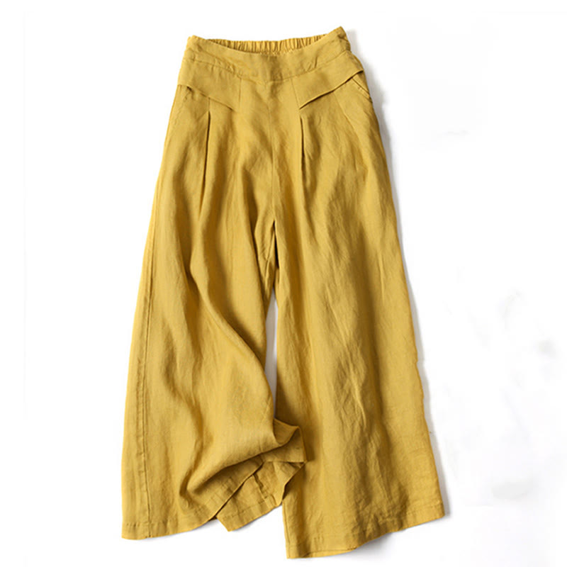 Odessa | Women's Wide Leg High Waisted Pants - Image 1
