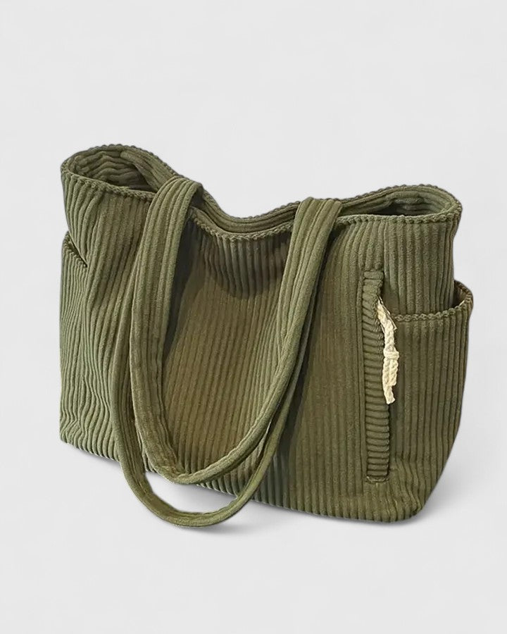 Olympia | Women's Textured Shoulder Tote Bag - Image 2