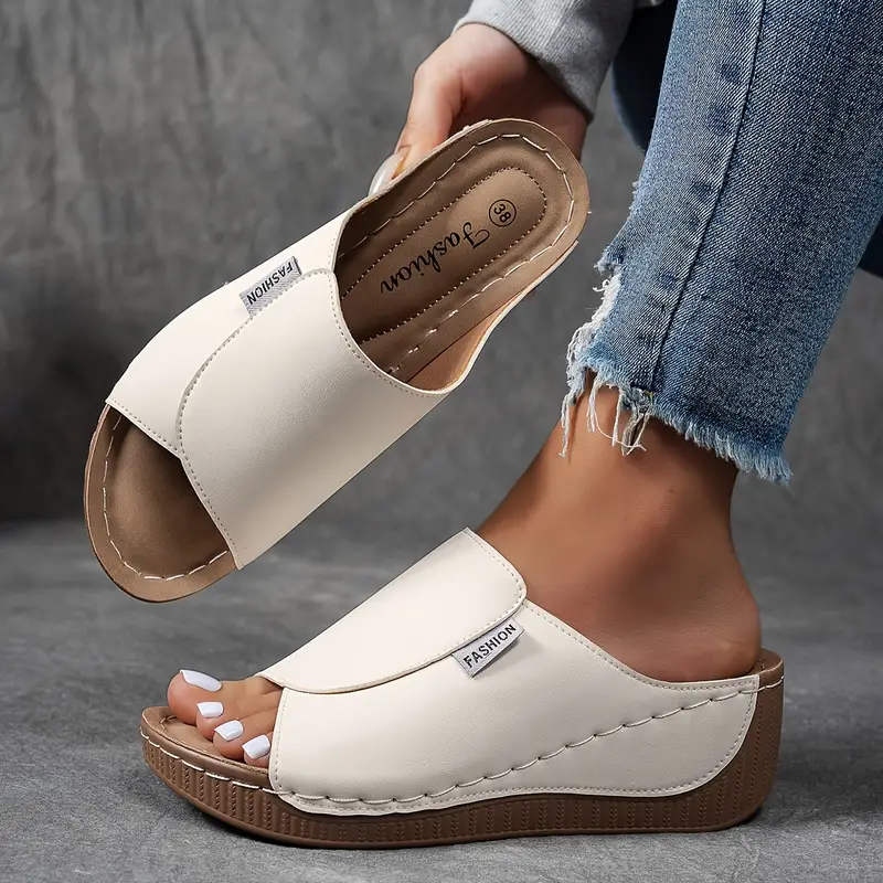 Orla | Women's Platform Slide Sandals - Image 1