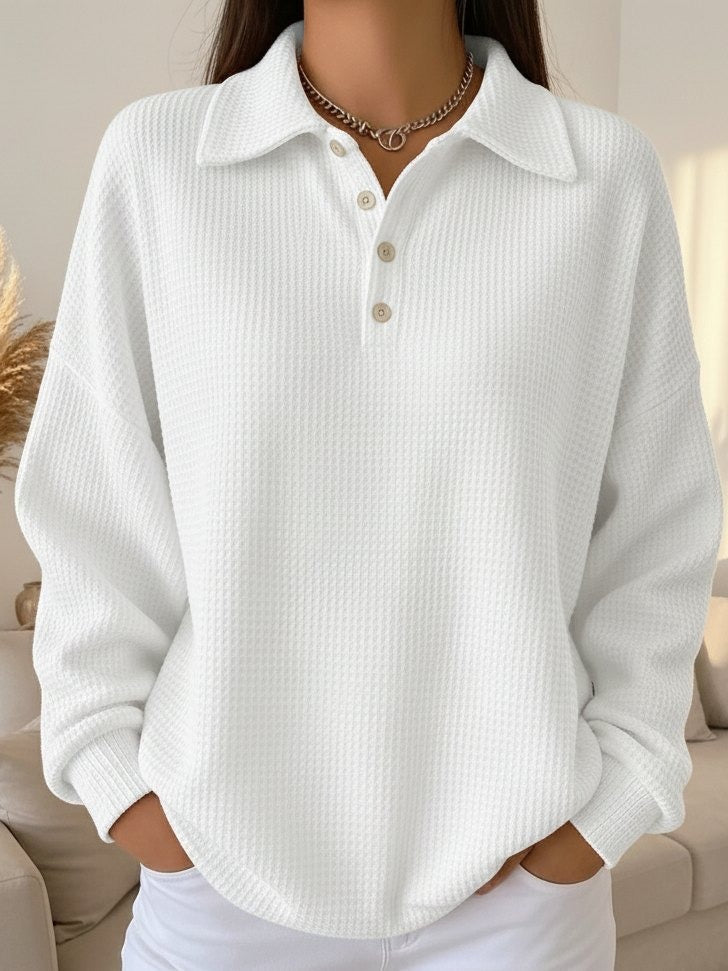 Pandora | Women's Collared Long Sleeve Sweater - Image 2