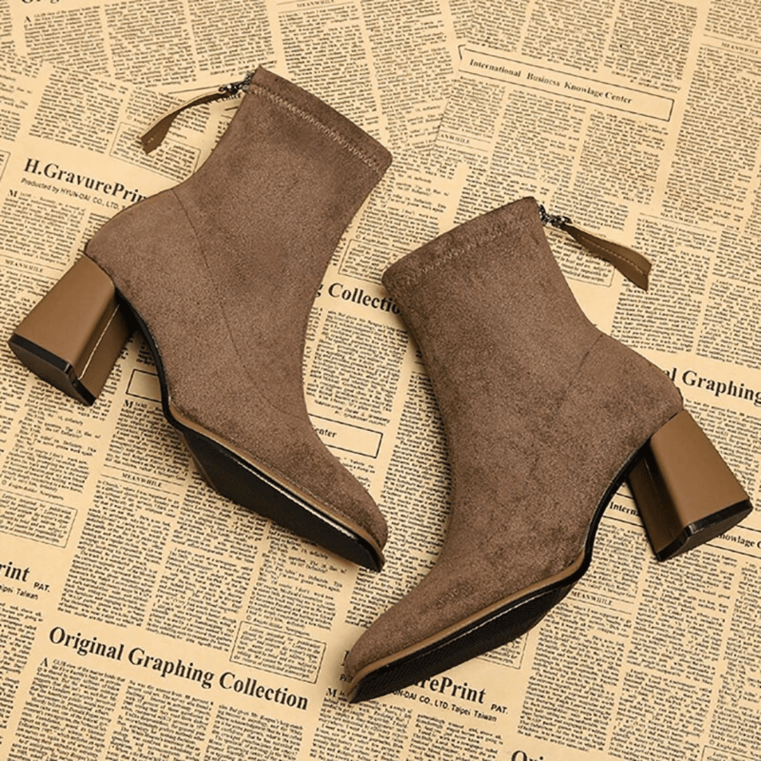 Primavera | Women's Block Heel Ankle Boots - Image 1