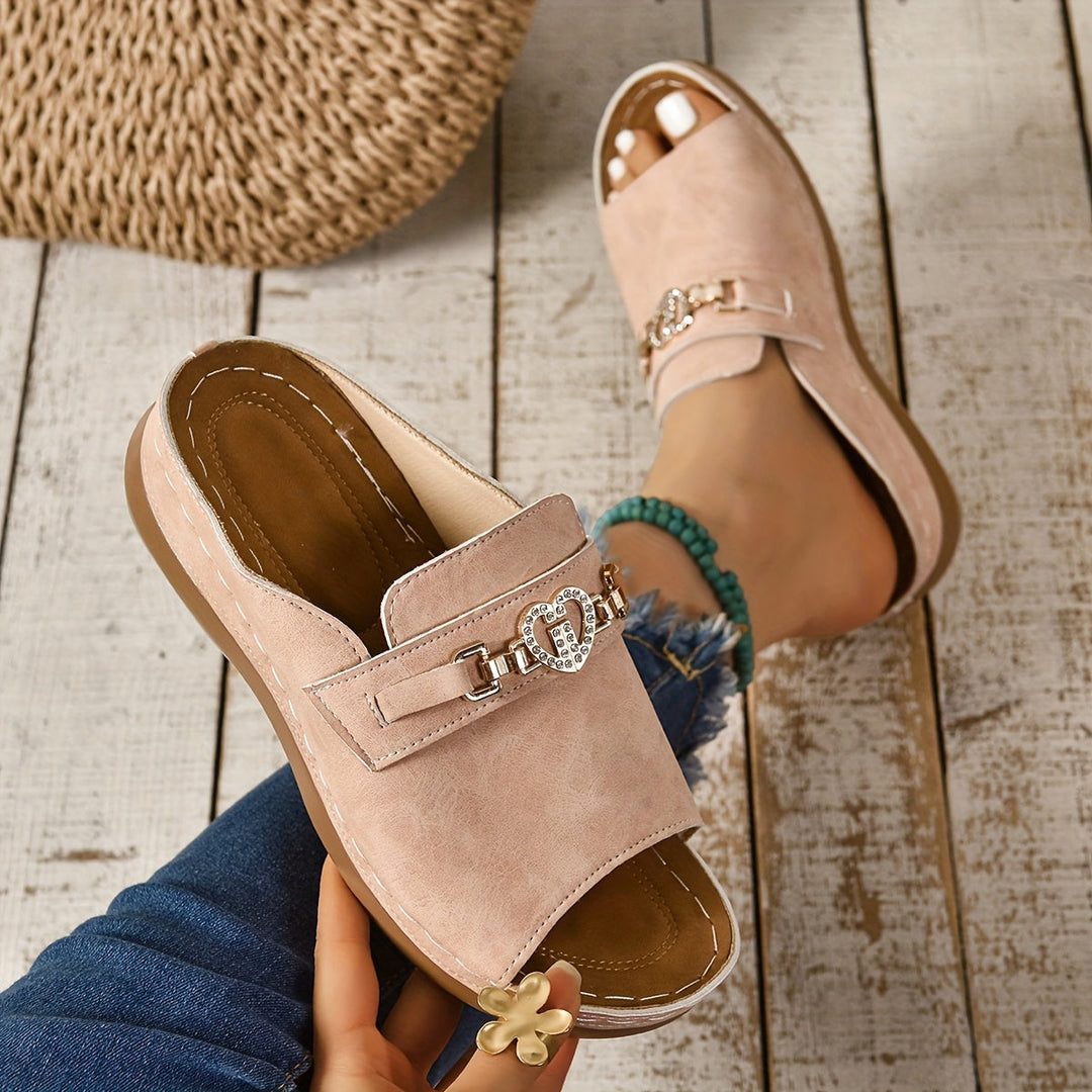 Primrose | Women's Adjustable Flat Sandals - Image 1