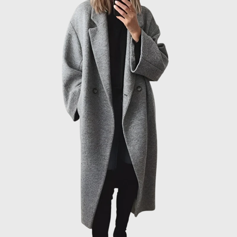 Rosabelle | Women's Oversized Longline Coat - Image 1