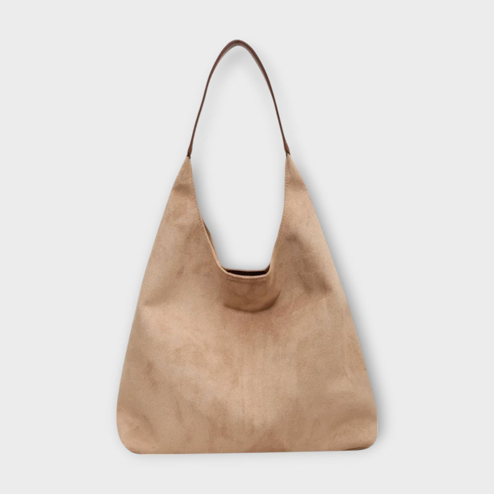 Thessaly | Women's Brown Hobo Shoulder Bag - Image 2