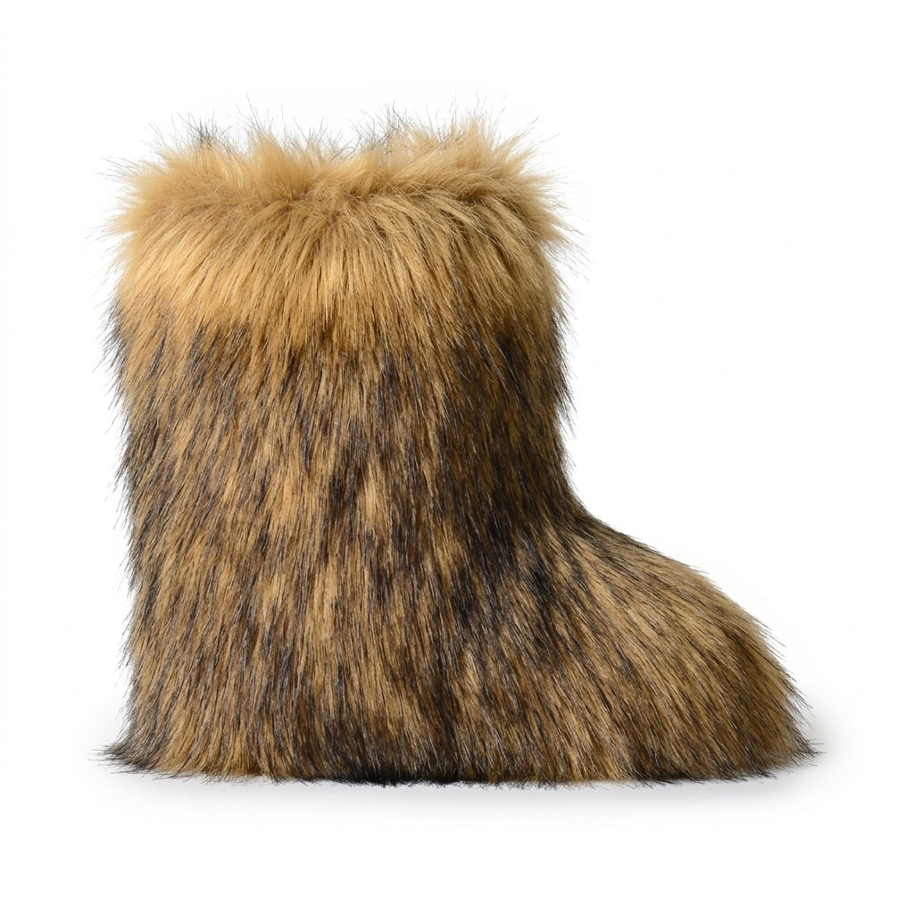 Vornwick | Women's Fluffy Faux Fur Winter Boots - Image 1